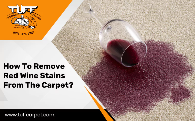How To Remove Red Wine Stains From The Carpet?